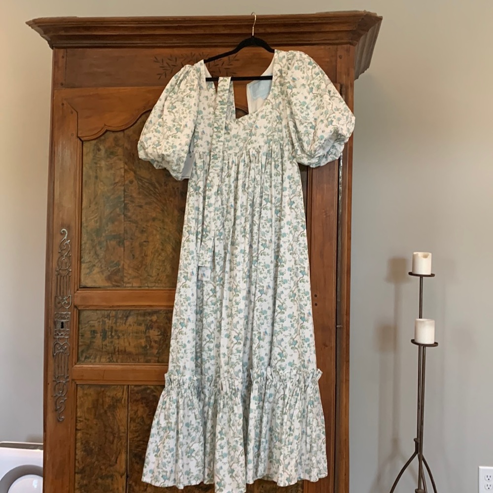 The Georgiana in Lillou Garden Print, never worn